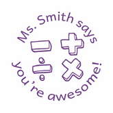 Operation Symbols Stamps